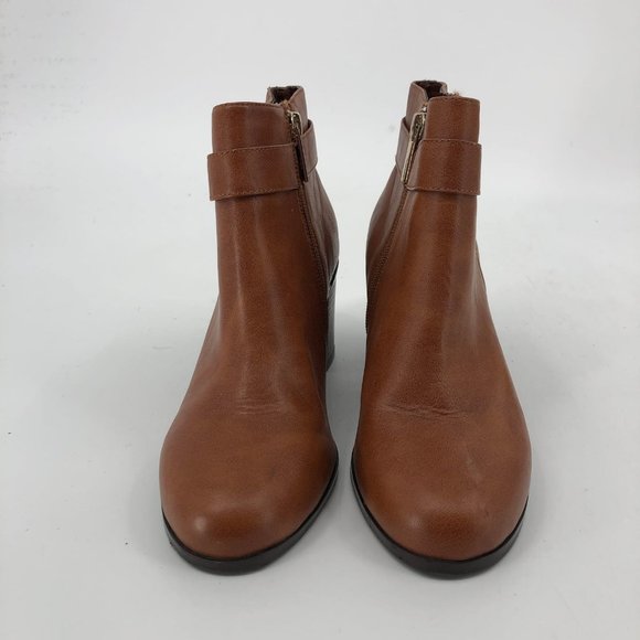 Topshop Brown Leather Ankle Boots & Booties | Size 39EU - Picture 3 of 3